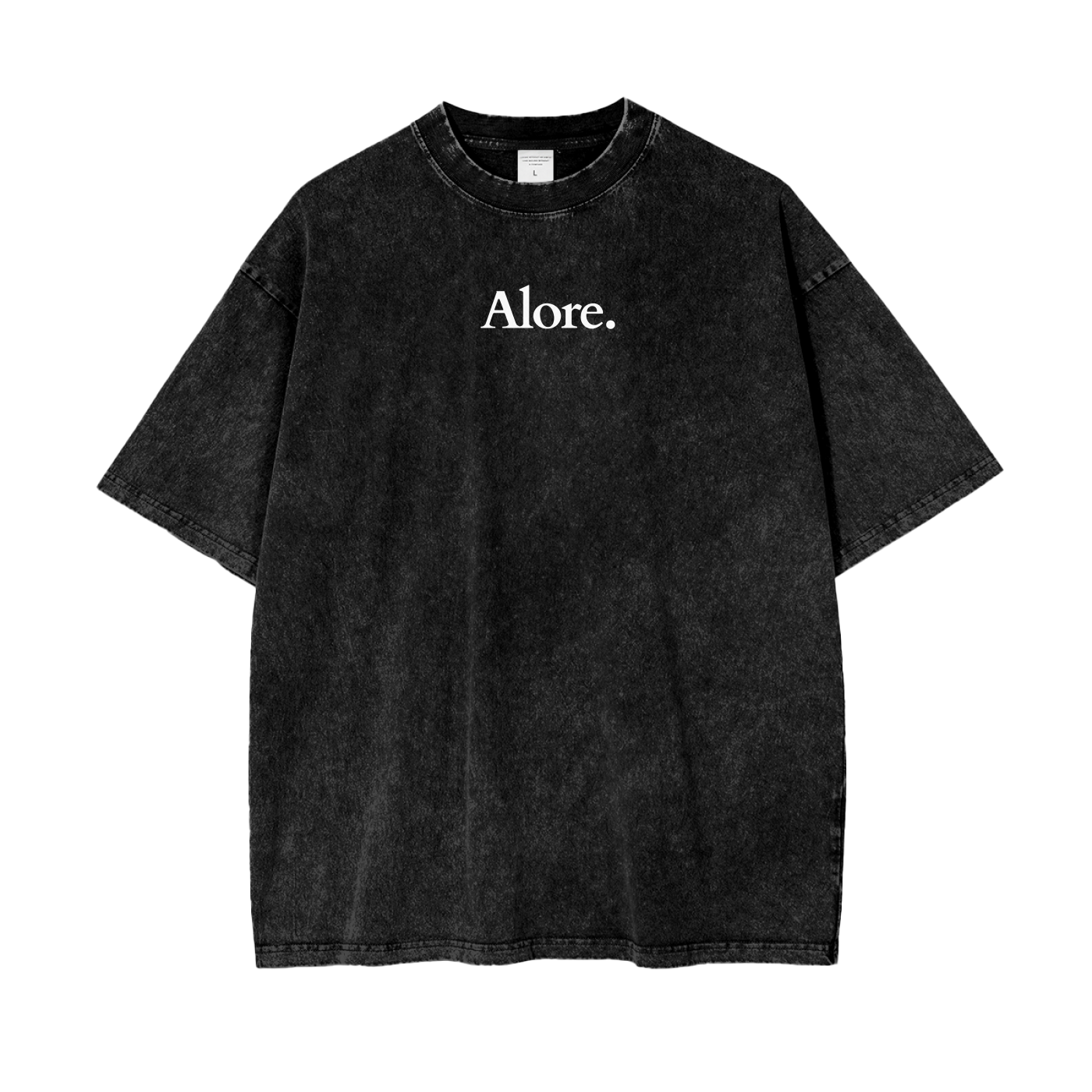 Grey Washed 'Ana' Tee - Oversized ONLINE EXCLUSIVE