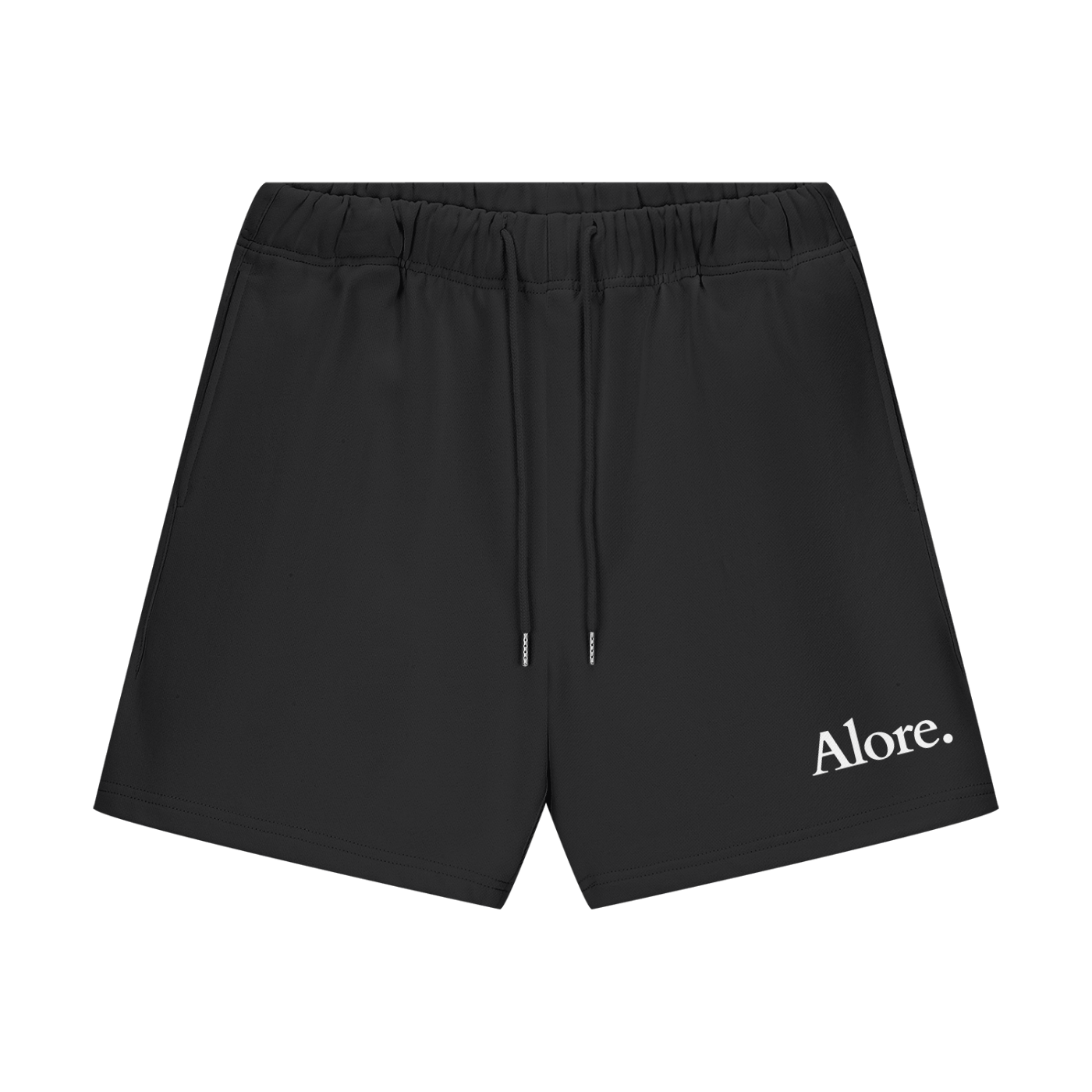 Classic Black Logo Shorts