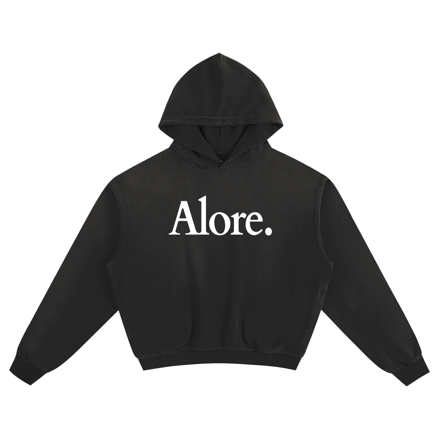 Angel Boxy Washed Hoodie