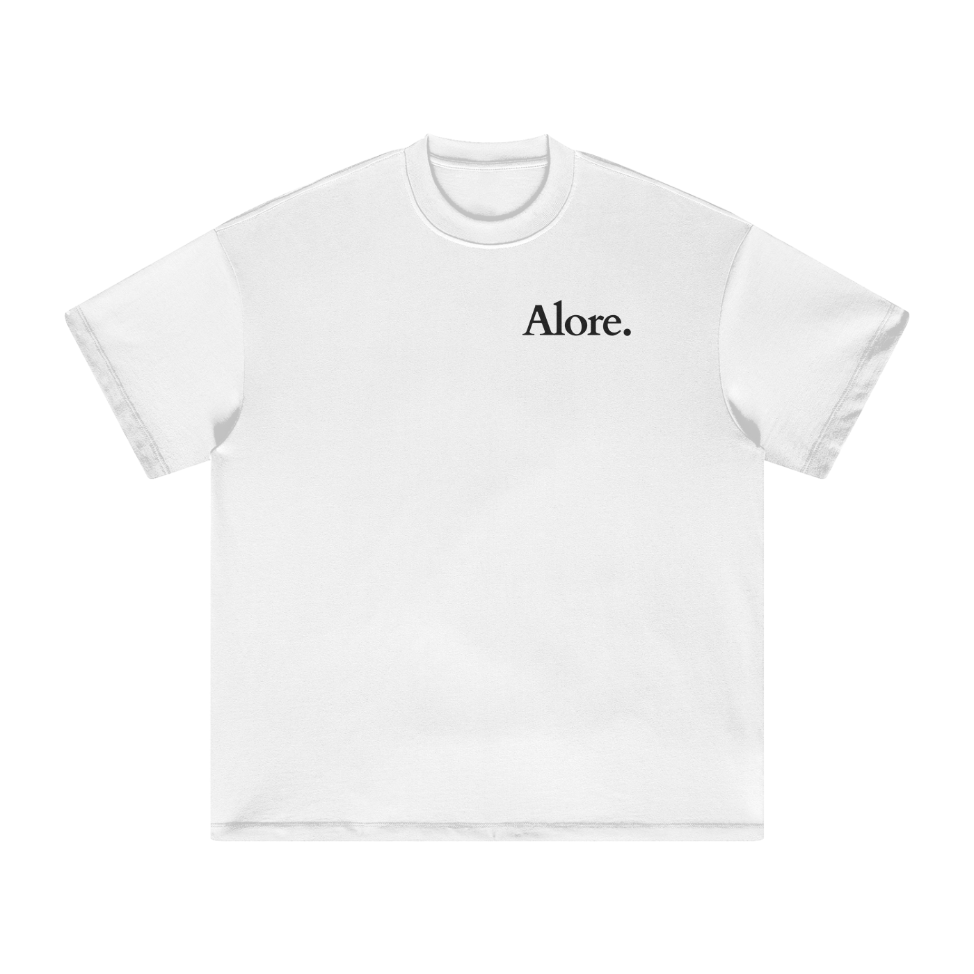 Alore Logo Tee - White