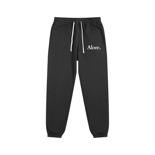 Classic Black Logo Joggers
