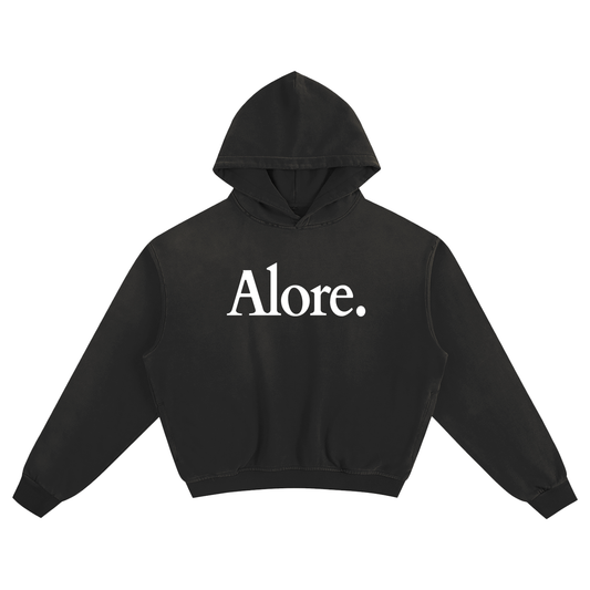 Angel Boxy Washed Hoodie