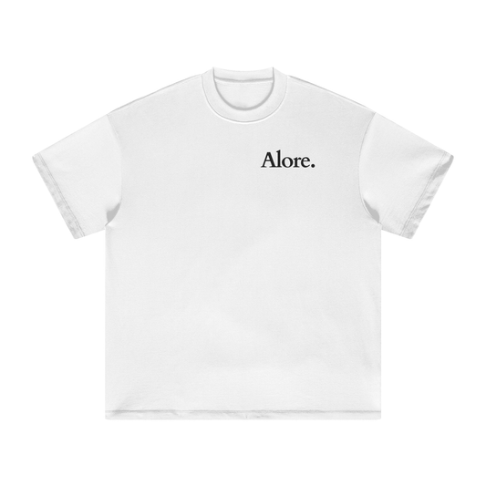 Alore Logo Tee - White
